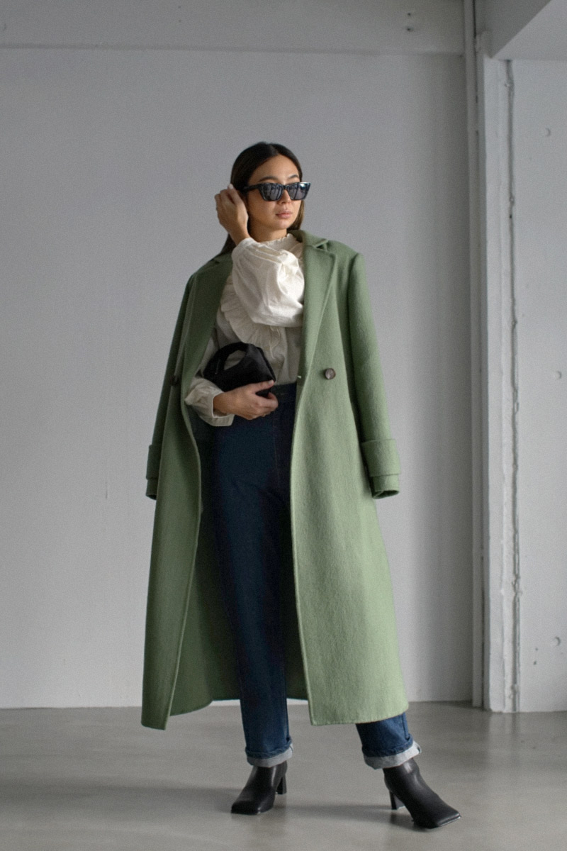 Wool Long Chester Coat