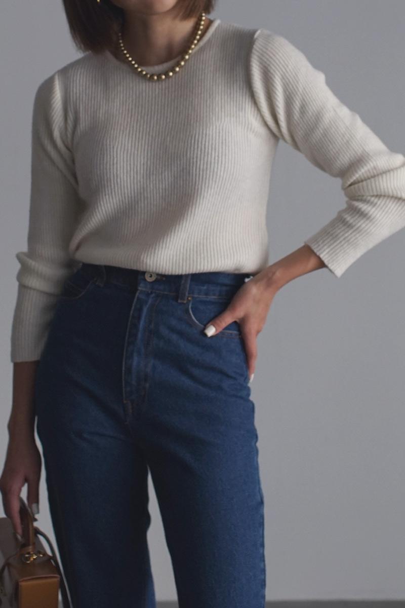 Simple Rib Knit Tops