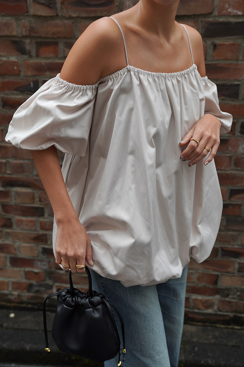 room306 CONTEMPORARY / Balloon Off Shoulder Tops