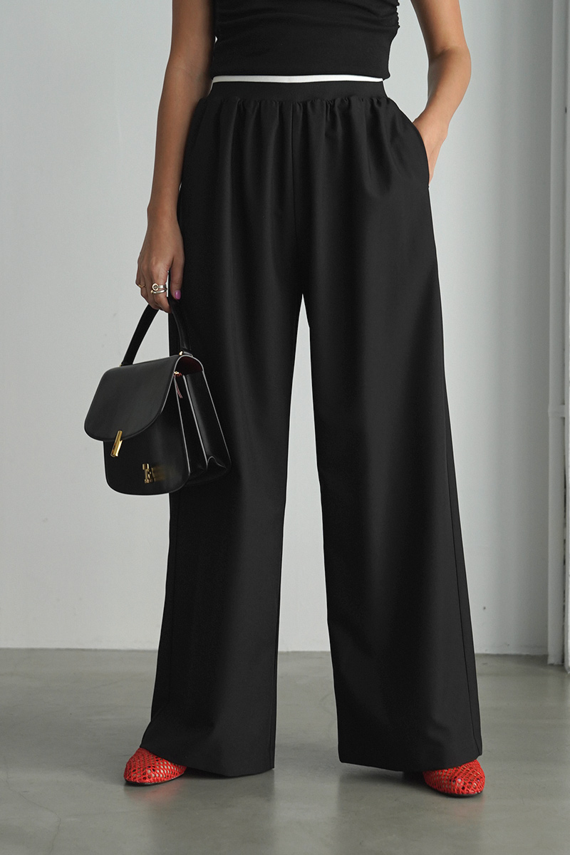 Line Wide Track Pants