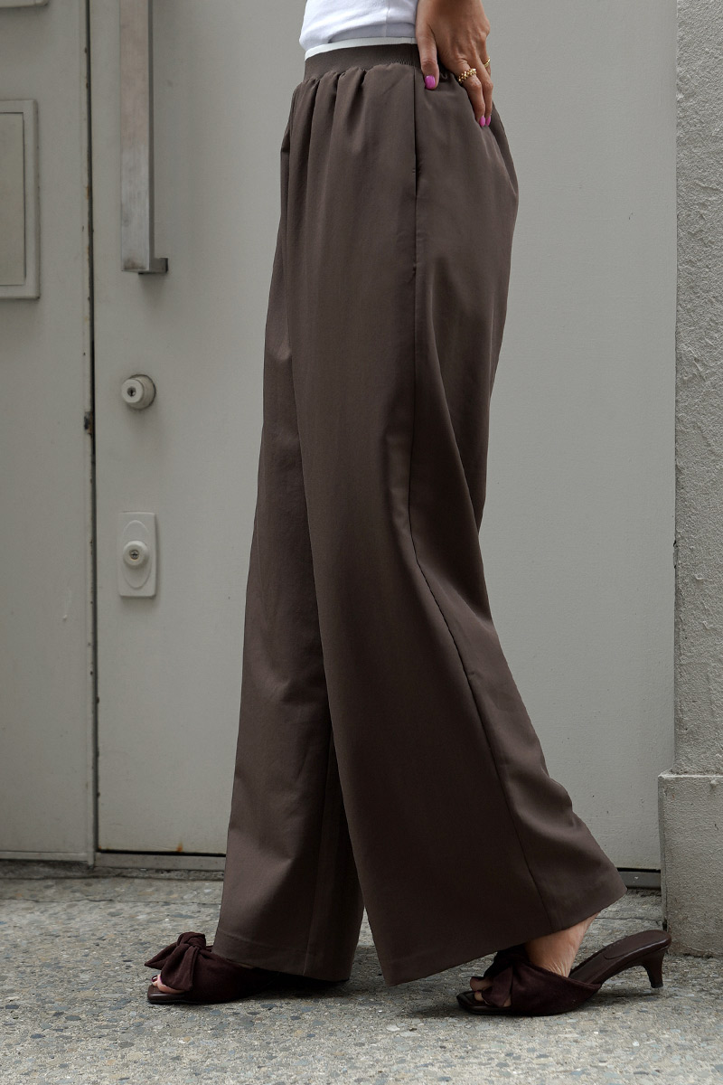 Line Wide Track Pants