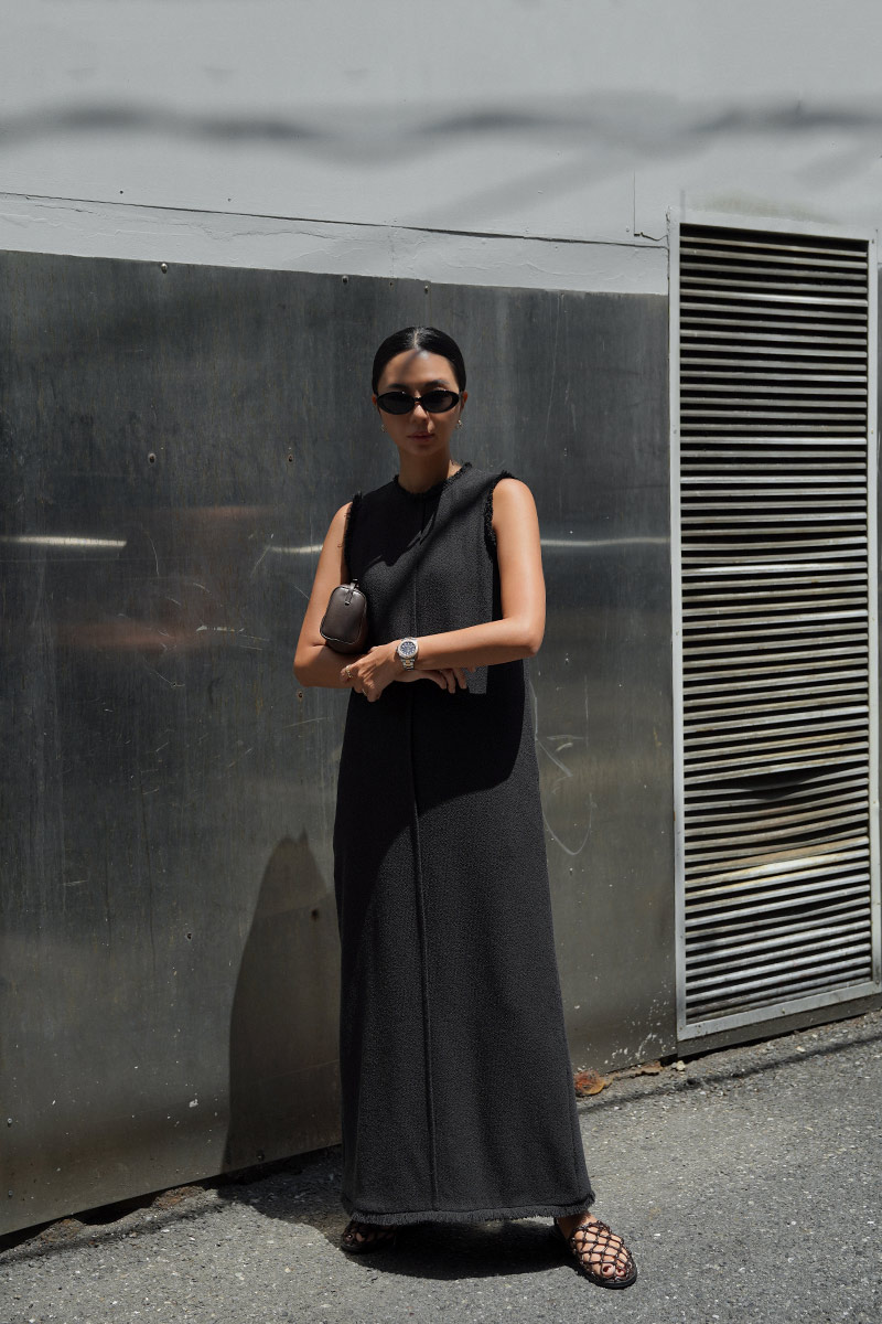 Tweed Long One-piece
