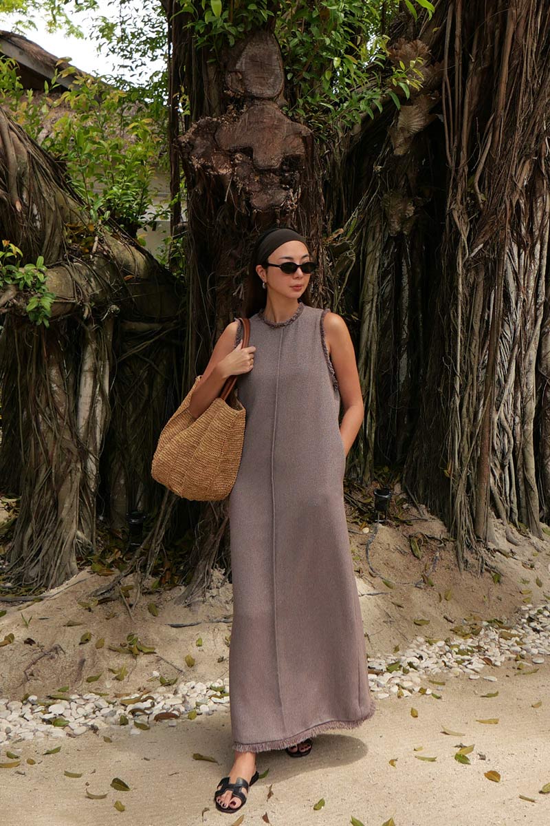 Tweed Long One-piece