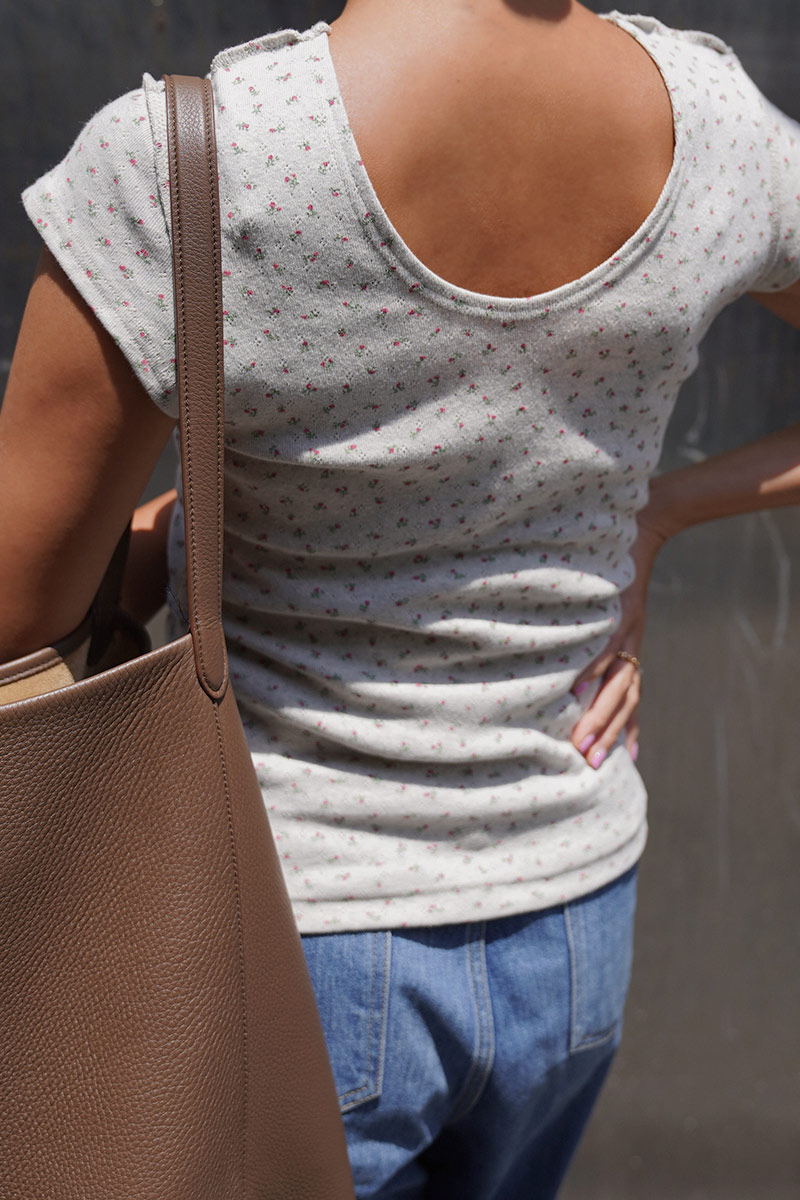 Floral Pattern T-shirt