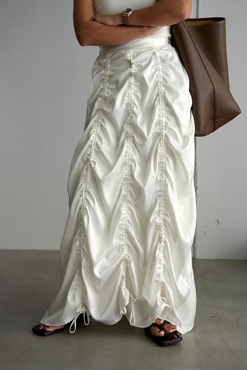 Gather Volume Skirt
