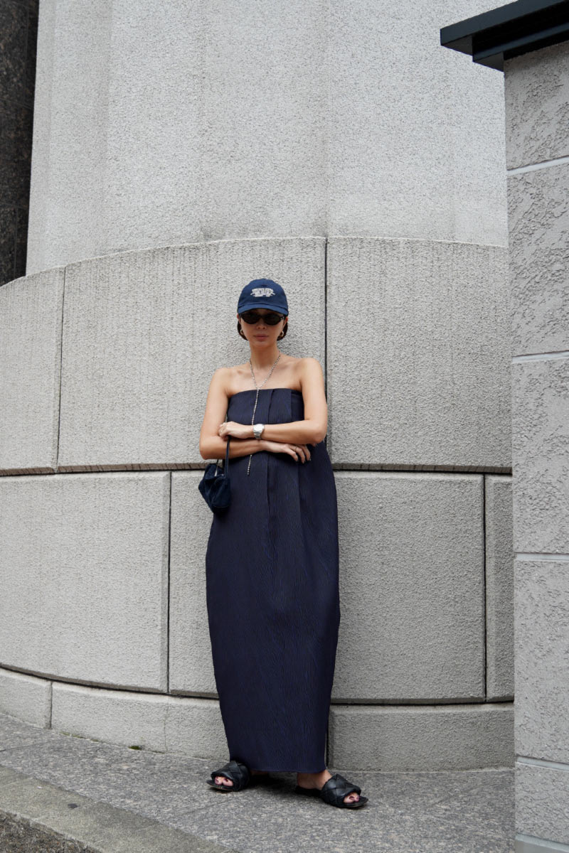 2way Jacquard Cocoon One-piece