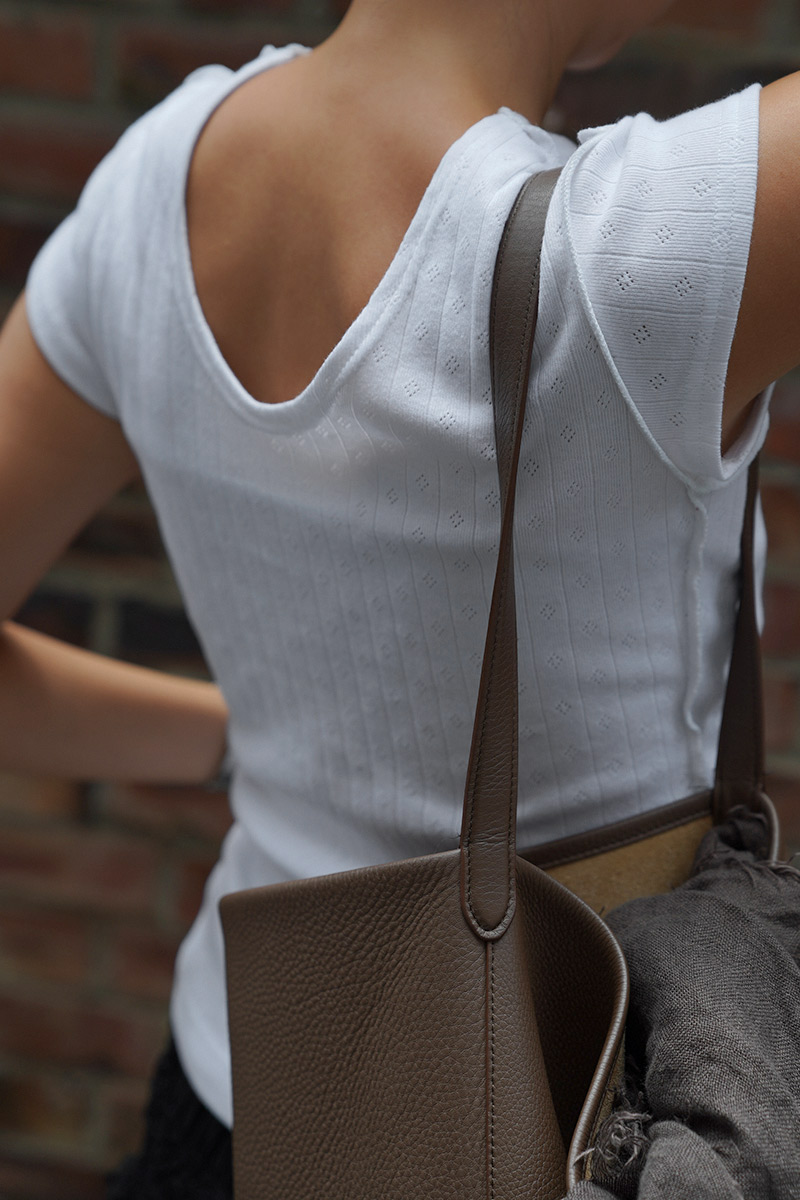 Pattern Mesh T-shirt
