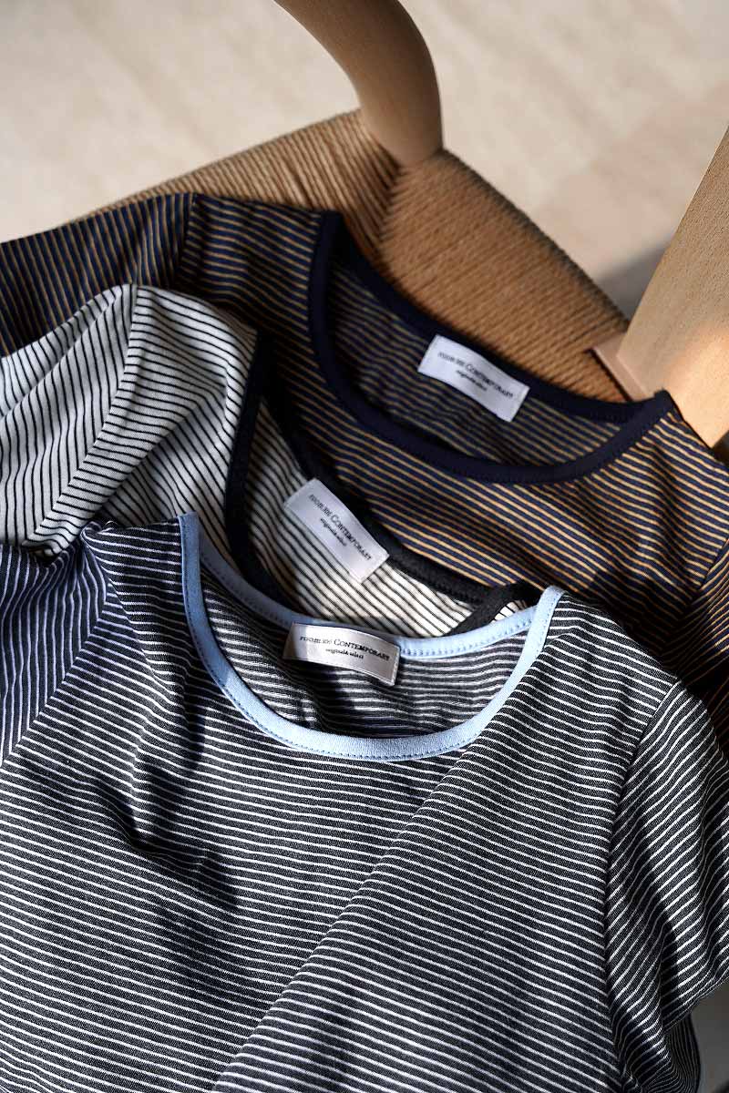 Piping Border T-shirt