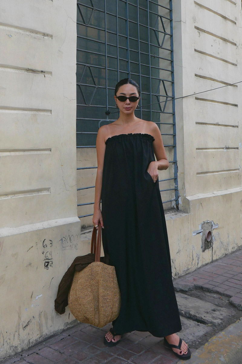 Gather Frill Bare One-piece