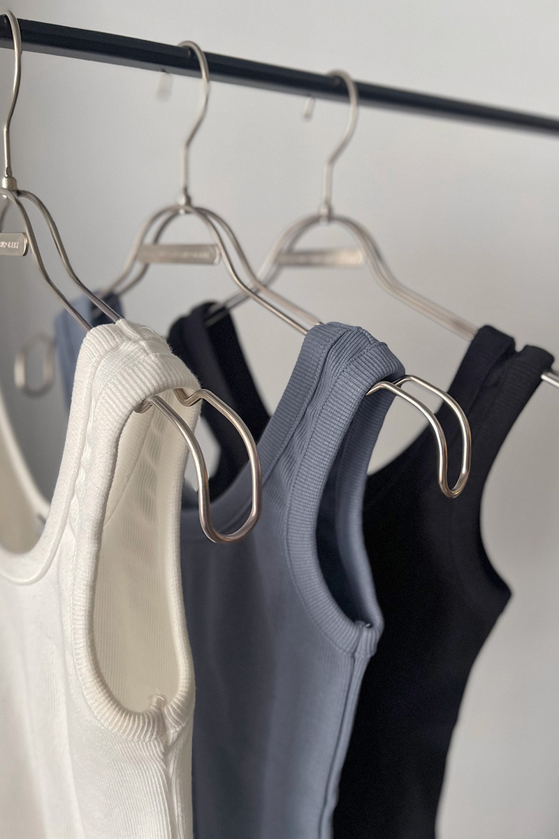 Basic Rib Tank Tops