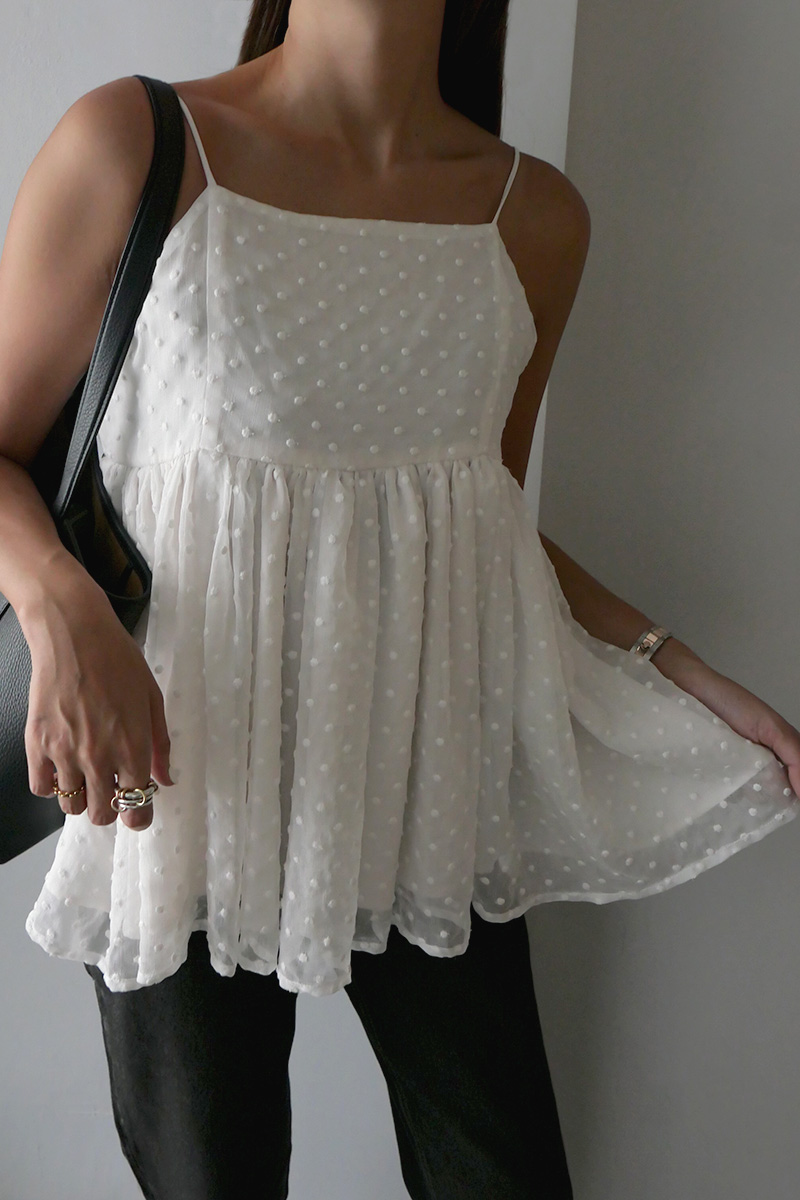 Dot Dobby Camisole