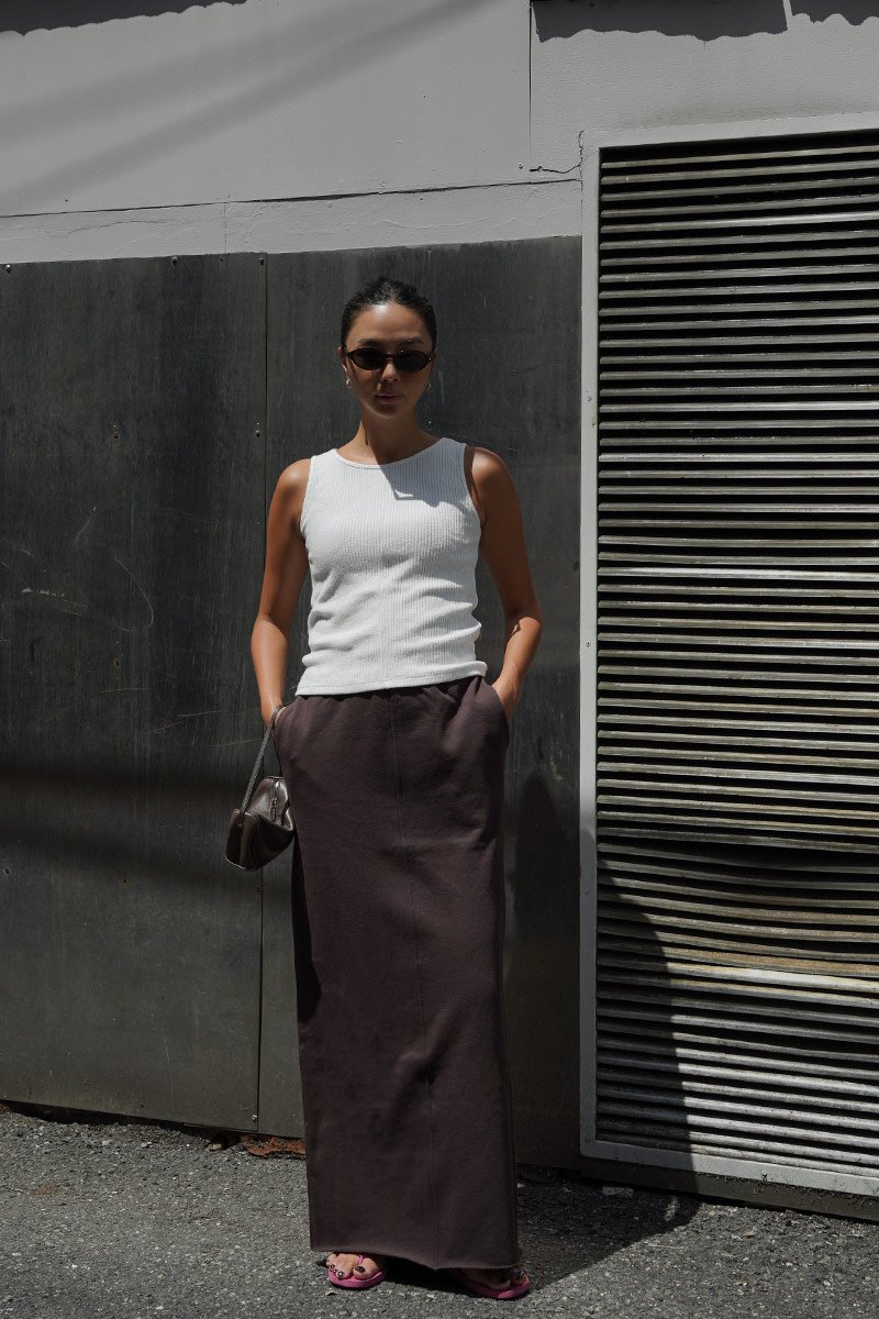 Easy Sweat Skirt