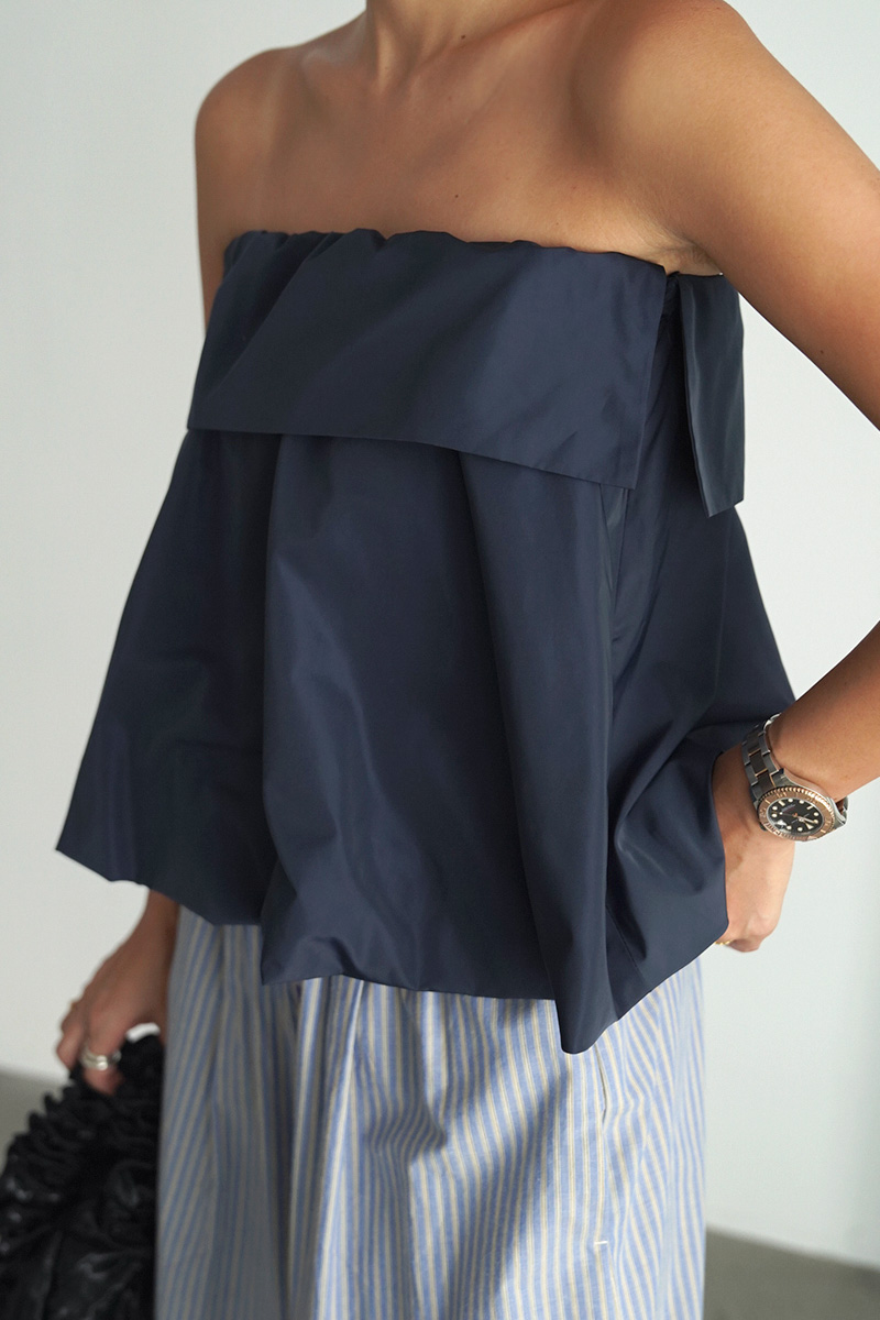 room306 ベアトップス room306 CONTEMPORARY / Hem Balloon Bare Tops