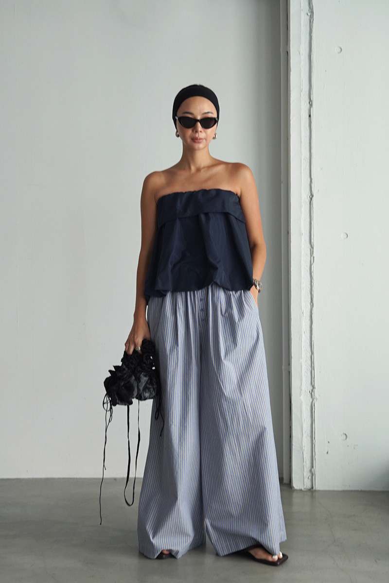 Hem Balloon Bare Tops