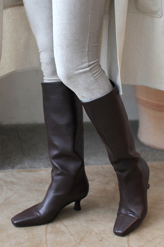 French Heel Long Boots