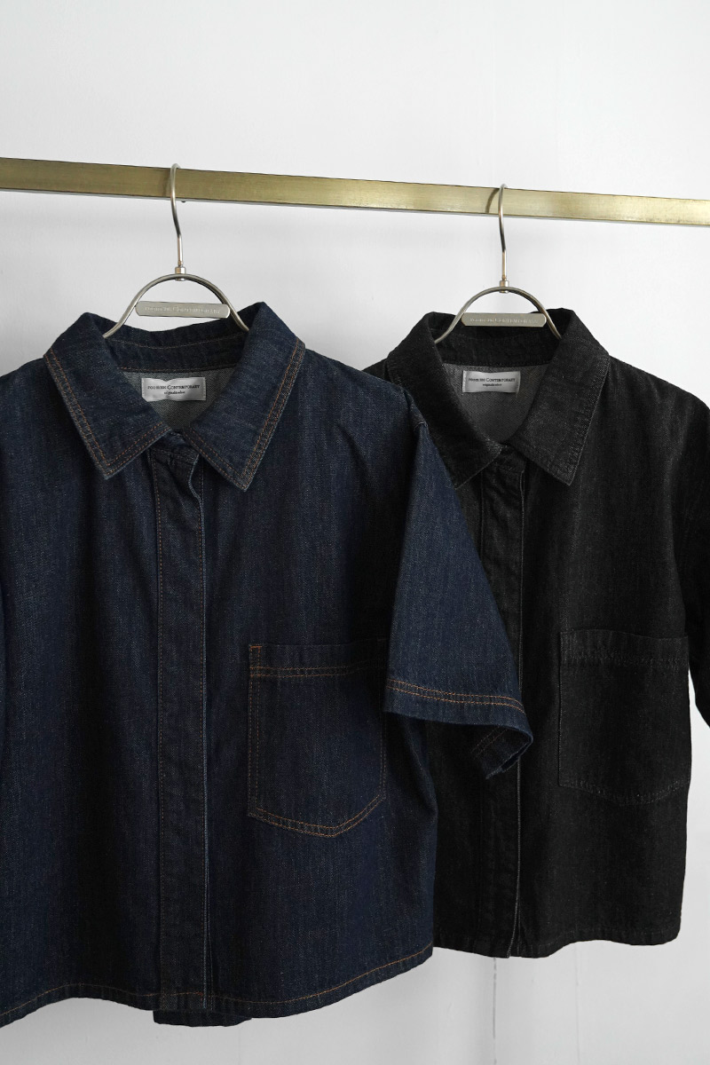 Half Sleeve Denim Shirt