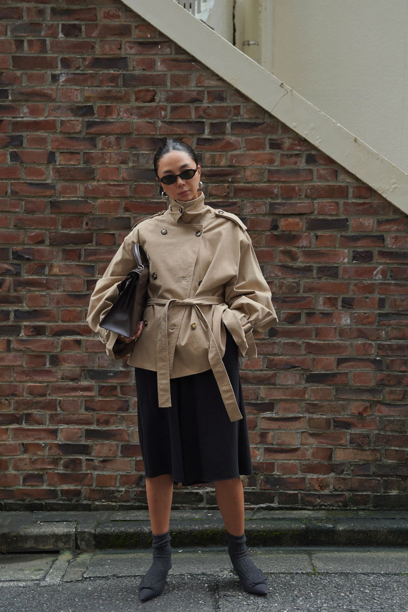 Short Trench Coat