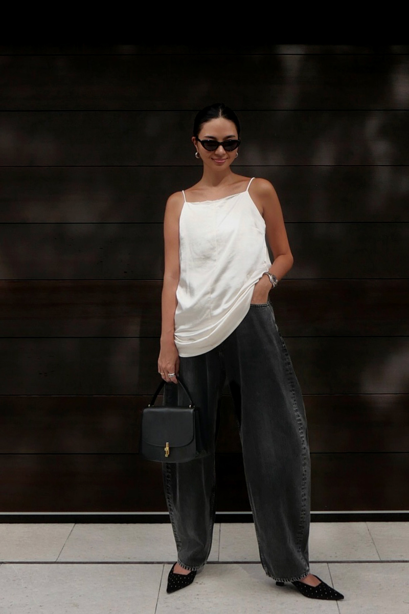 Curve Black Denim Pants