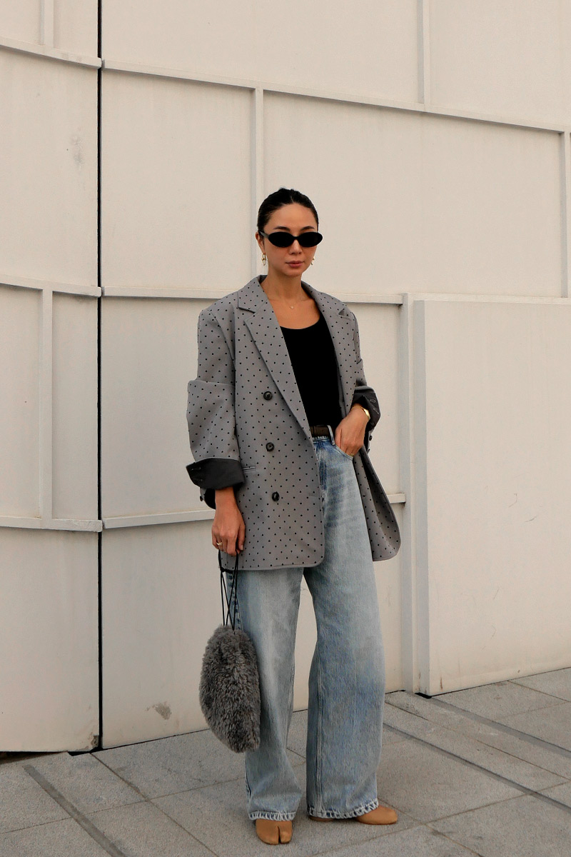 Heart Pattern Double Jacket