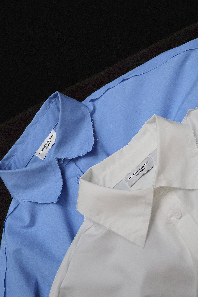 Frayed Edge Over Shirt