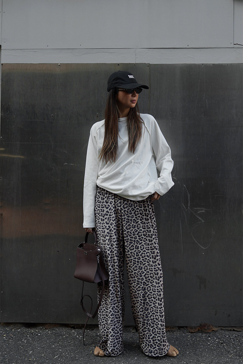 Leopard Wide Pants