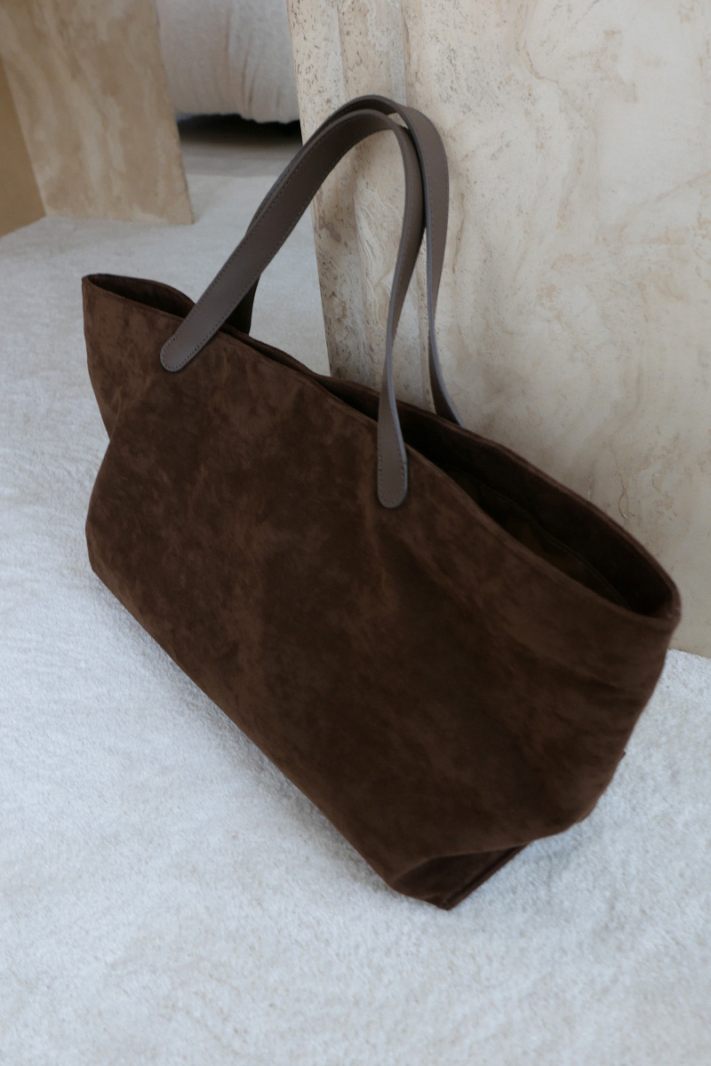 Suede Hand Bag