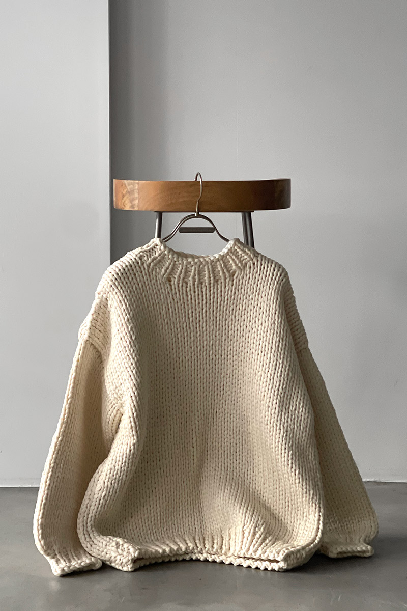 Braided Loose Hand Made Knit Tops