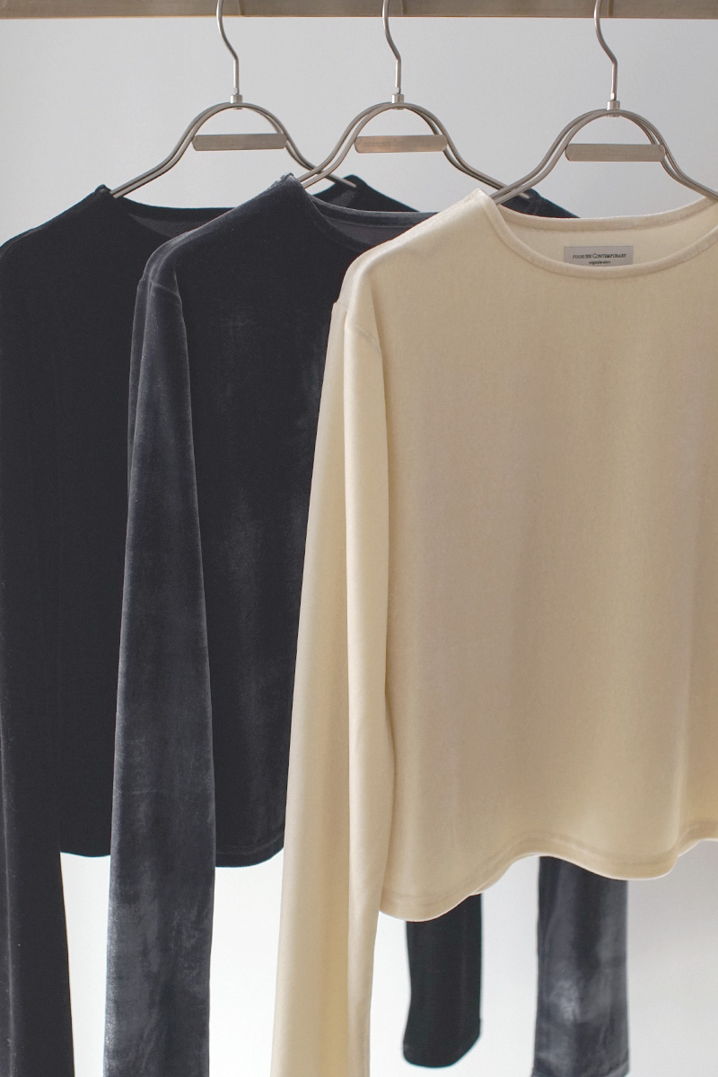 room306 CONTEMPORARY / Velour Long Sleeve Tops