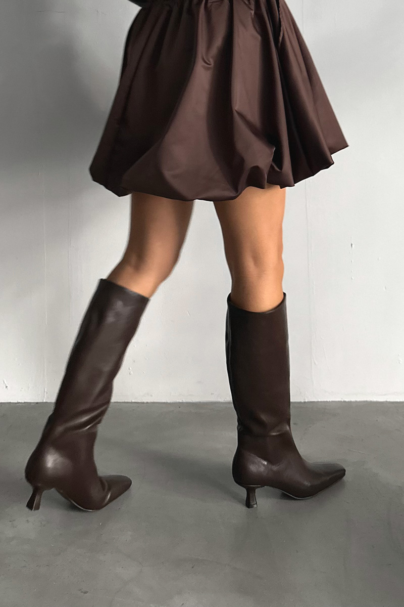 French Heel Long Boots