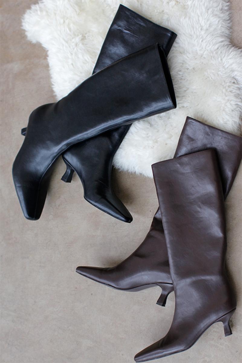 French Heel Long Boots