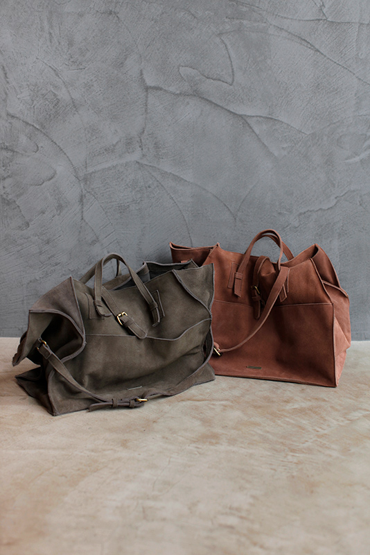 Suede Real Leather Hand Bag